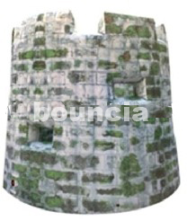 PVC tarpaulin Inflatable Army Bunker for Paintball Field Equipment