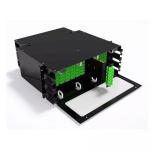 4U LGX Type 21inch Fiber Optic Patch Panel SPCC Body Material