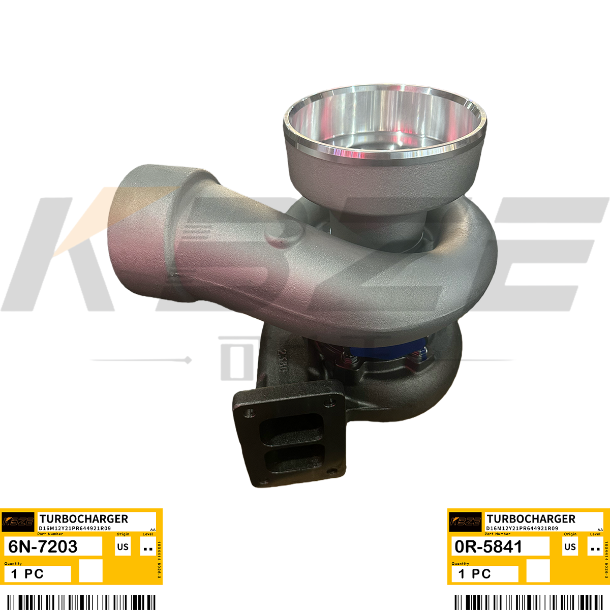 China KBZE 6N-7203 0R-5841 CATERPILAR D342 ENGINE TURBOCHARGER ASSY FITS FOR D8K 583K on sale