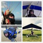 High quality Fiber glass classic Paragliding helmet GD-B Hang gliding helmet Fly