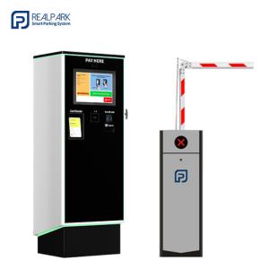 China Banknotes Parking Kiosk Machine LPR Pay Machine Parking System factory