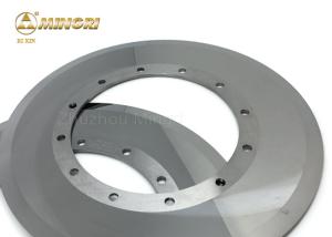 China 12 Holes Cutting Wet Silicate Board Tungsten Carbide Slitter / Knife / Blade factory