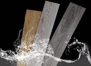 China Waterproof SPC Wooden Vinyl Planks 4.0mm-5.0mm 9'' X 48'' factory