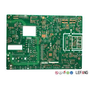 2 Layer High FR4 TG170 PCB , Green Solder Mask Custom Printed Circuit Board