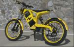 219H Chain 24" Wheel Lithium 60V 30Ah Electric Motorcycle