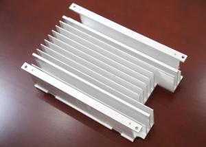 China Silver Customizable Extruded Aluminum Alloy Radiator Hot Rolling 6000 Series 6063 factory