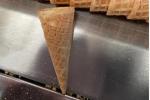 PLC 3.37kw 65mm Ice Cream Cone Production Line