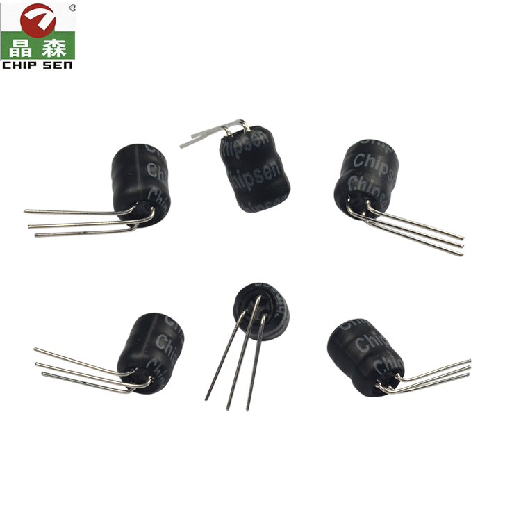 General Purpose Inductor Suppliers High Power Through Hole Drum Core 3 Pin 100mh 1 Henry Inductor