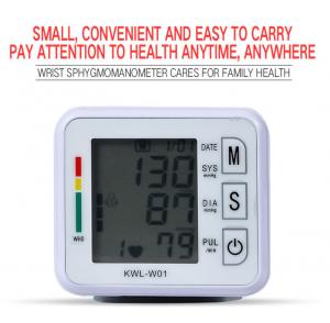 China Digital Blood Pressure Monitor Upper Arm Tonometer Portable Automatic Blood Pressure Meter factory