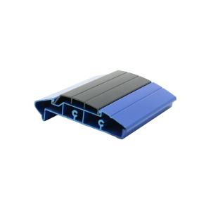 China Customized Plastic Extrusions Profile Plastic Extrusion Strip Extruded PVC Profiles on sale