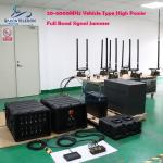 Full Band Convoy Bomb Jammer 20 - 6000MHz Vehicle Type High Power 720w