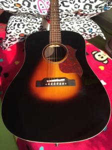 China Sunburst Chibson G45 acoustic guitar antique 41 inch 1935 advanced jumbo G45 VS electric acoustic guitar factory