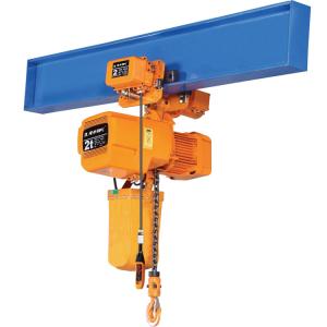 China Remote Control Electric Chain Hoist 220v 10 Ton With Trolley factory