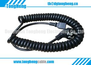China China Factory Manufactured Flex Spiral Power Cable Cord factory