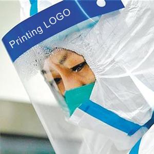China Anti Virus Splash Face Shield Full Face Plastic PET Fluid Resistant factory