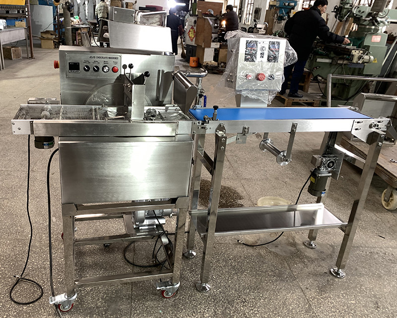 Fully Automatic 200kg H Chocolate Bar Production Line Grinding Peeler Snack