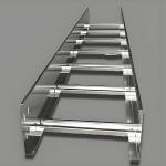 Outdoor Indoor Ladder Rack Cable Tray Galvanized with Ventilation Functionality