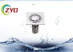 Easy Clean Stainless Steel Floor Drain Strainer , CE Bathroom Floor Waste Grate