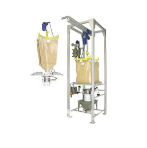 China Bulk Powder Ton Jumbo Big Bag Unloader System Silage Dumping Station factory