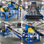 Dual Shaft Car Shell Shredder 55kw Scrap Car Crusher With Sorter