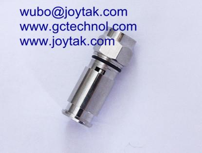 F Compression Connector CATV connector for RG59 Coaxial Cable connector with