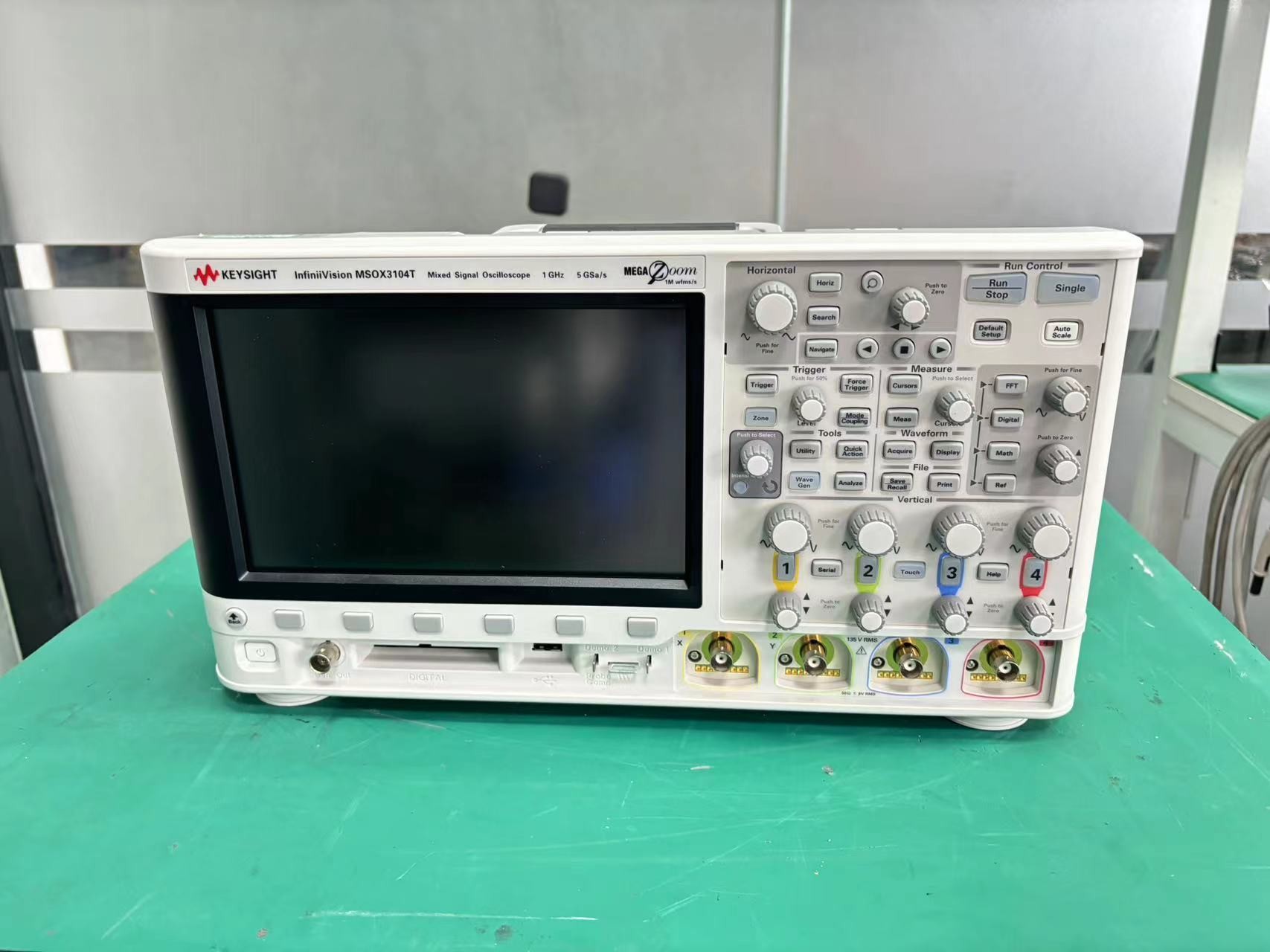 Keysight Agilent MSOX3104T Mixed Signal Oscilloscope: 1 GHz, 4 Analog Plus 16 Digital Channels