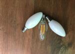 Warm White Led Filament Bulb 2700k 600lm 60mm For Residential Interior Lighting