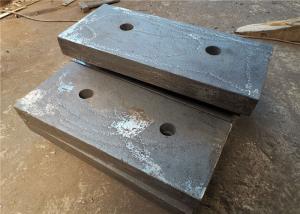 China 26% Cr Material Chrome Cast Iron Components Blow Bars For Impact Crusher Machines factory