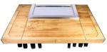 Fleeting Times Rectangle Eight Seats Electric Teppanyaki Hibachi Grill Table
