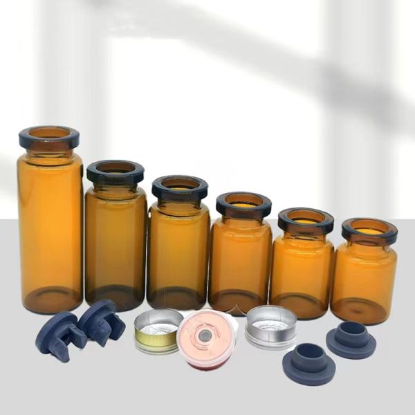 5ml 7ml 10ml 20ml Amber Clear Pharmaceutical Sterile Tubular Glass Injection Vial for Medical Packaging