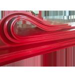 Abrasion Resistant Polyurethane Products Conveyor Belt Skirting Sealing Urethane