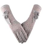 Beauty Elegant Lace Driving Gloves Summer Fall Sunblock Gift For Girls