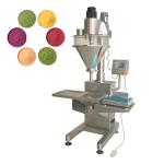 Vertical Small Powder Bottle Filling Machine Stick Auger Fine Semi Automatic