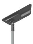 PIR waterproof solar led High temperature all in one solar led street light High