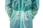 Blue Waterproof AAMI Disposable Isolation Gowns