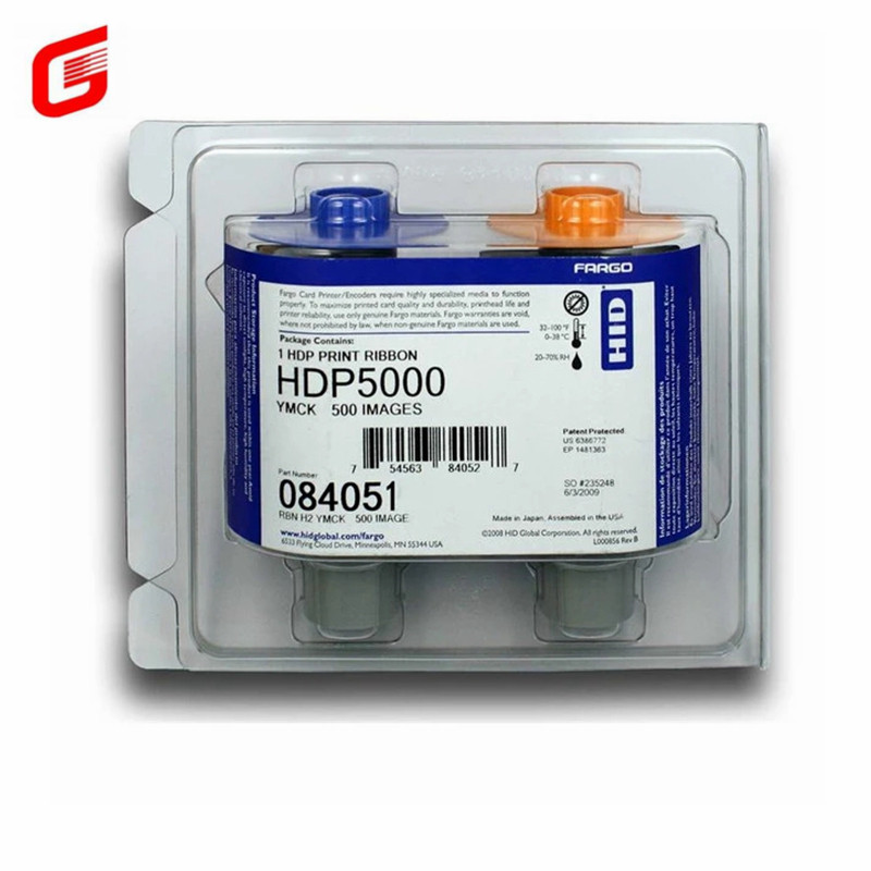Original HDP5000 YMCK Color Ribbon 84051 for Fargo HDP 5000 ID Card Printer Versatile
