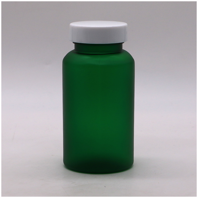 250ml PET Matte Finished Bottle for Supplement Pill Capsule Medicine