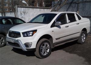 China Sliver ABS Car Bumper Guard For Ssangyong Actyon Korando Sport 2012 factory
