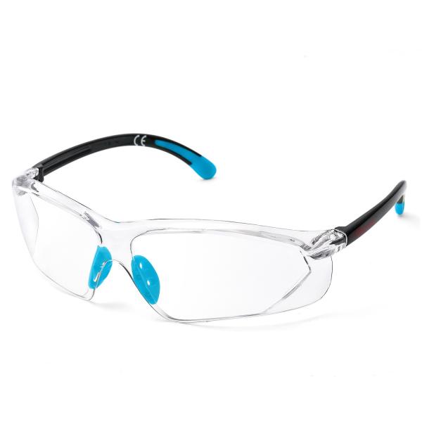 Anti Fog Blue Welding Prescription Glasses ANSI Z87 Protective Eyewear Over