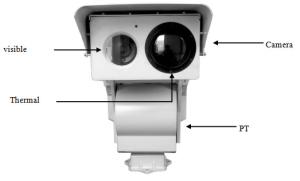 China FCC Military Grade Thermal Camera For Border Security , White Infrared Thermal Camera factory