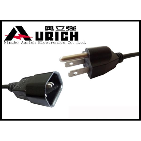 China Custom NEMA 5-15P Sjtw  Sjoow UL Power Cord , 3 Pin Iec SZ3 Plug Power Cable factory