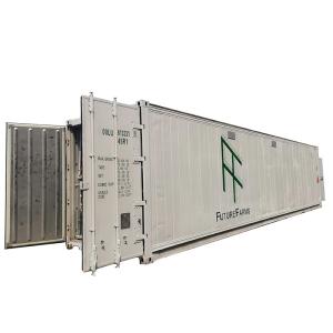 China ODM 25.5m2 Agricultural Hydroponic Container Farm For Leaf Vegetables factory