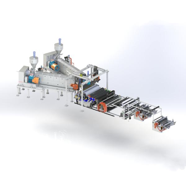 EVA Cast Film Extrusion Line EVA Film Making Machine 2200mm Automobile Safety