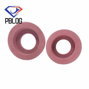 China Pink 150mm Glass Edge Polishing Wheel Matte Finish Processing factory