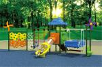 china top high quality outdoor plastic swing and slide for children