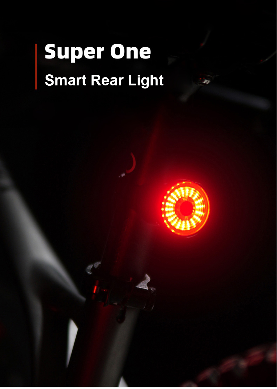 ROHS Bike And Cycle Accessories Tail Light USB Charging Seatpost Mounting
