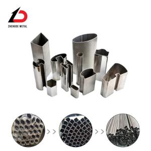 China Special Shape Tube Pipe Fabrication Factory Custom Special Shaped Section Welded Steel 304 201 316 Triangle Stainless Steel GB factory