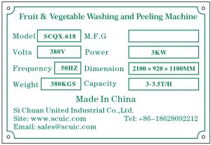 China Industrial Baby Carrot Root Vegetable Washing And Peeling Machine Stainless Steel factory