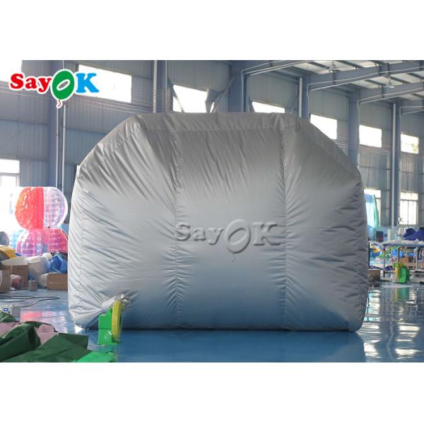 Inflatable Work Tent Grey Airtight Inflatable Air Tent Blow Up Spray Booth Car Painting