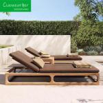 Customized Color Outdoor Pool Sun Lounge Chairs for Hotel Patio Resort Garden